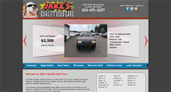 Desktop Screenshot of jakesqualityusedcars.com